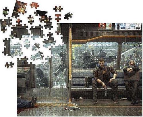 Cyberpunk 2077: Metro Life 1000 Piece Puzzle, Kinderen en Baby's, Speelgoed | Overig, Verzenden
