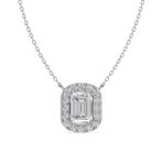 Halsketting - 14 karaat Witgoud - 2.16ct. tw. Diamant, Sieraden, Tassen en Uiterlijk, Kettingen, Nieuw