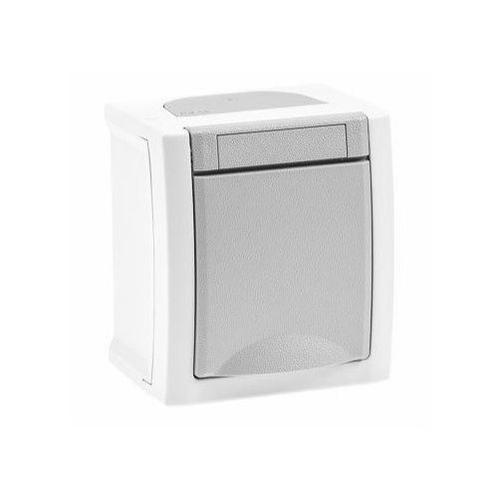 Panasonic Viko wandcontactdoos met randaarde opbouw, Doe-het-zelf en Verbouw, Elektra en Kabels, Nieuw, Ophalen of Verzenden