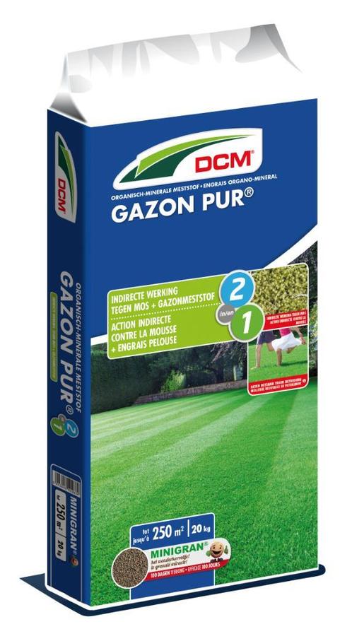 DCM Gazon Pur ® Organische Meststof 20kg, Tuin en Terras, Aarde en Mest, Overige typen, Ophalen of Verzenden