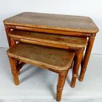 Set bijzettafels - Rattan - Drie bijzettafeltjes