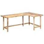vidaXL Bureau 180x120x76 cm massief mangohout, Huis en Inrichting, Verzenden, Nieuw