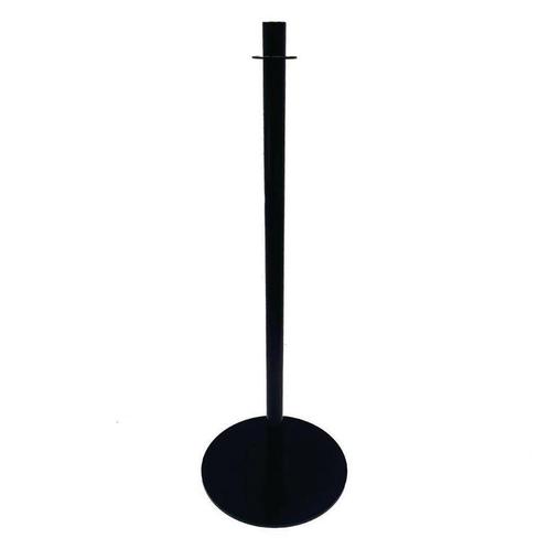 Afzetpaal Zwart | (H) 95cm | Staal, Zakelijke goederen, Horeca | Keukenapparatuur, Verzenden