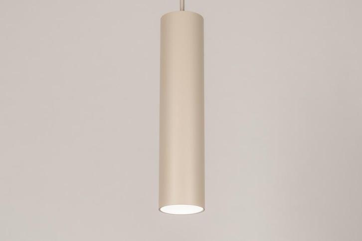 Rietveld Hanglampen - Beige, Zand - Metaal, Aluminium, Huis en Inrichting, Lampen | Hanglampen, Verzenden