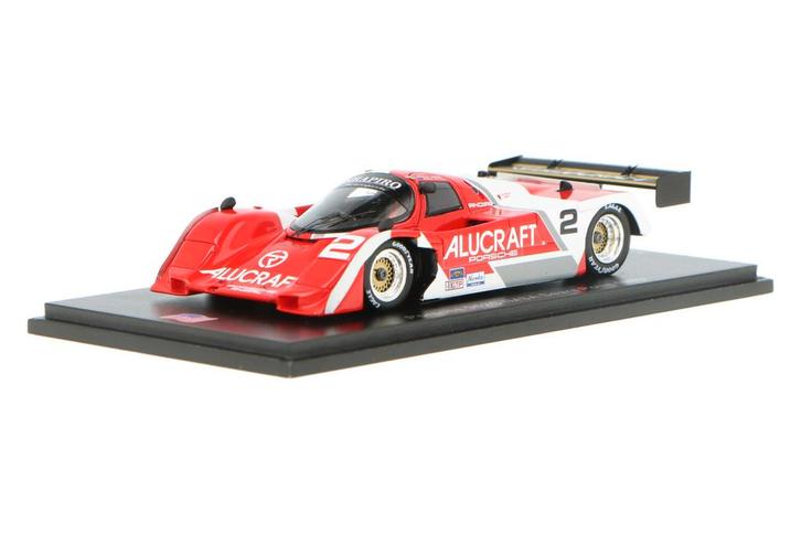 Porsche 962C US172 Spark Models  Modelauto 1:43 1989  René, Hobby en Vrije tijd, Modelauto's | 1:43, Verzenden