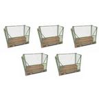 Palletrand inklapbaar 1200x800x980mm, 1 lange zijde half, Ophalen of Verzenden, Overige typen, Emtrade NL