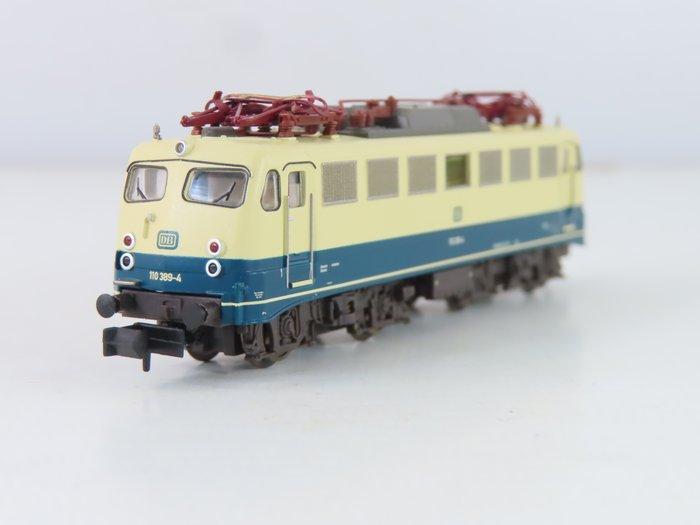 Minitrix N - 16103 - Elektrische locomotief (1) - BR 110, Hobby en Vrije tijd, Modeltreinen | N-Spoor