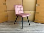Veiling - Stoel Tilly (set van 4) Velvet - Velours - Oud Roz, Huis en Inrichting, Stoelen, Nieuw