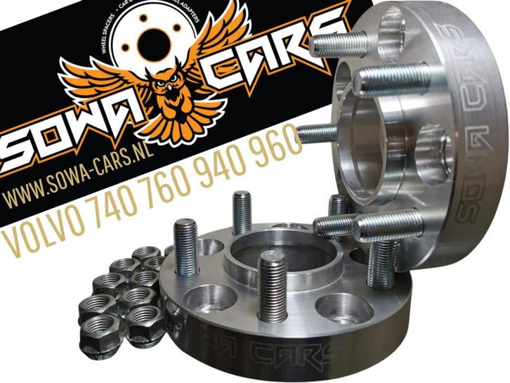 Spacers 22mm Volvo S90 V90 740 760 940 5x108 Spoorverbreders, Auto diversen, Tuning en Styling, Ophalen of Verzenden
