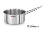 GGM Gastro | Steelpan - Ø 240mm - Hoogte 150mm - RVS | KK240, Verzenden, Nieuw in verpakking, RVS Meubilair