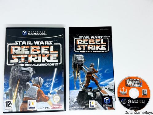 Nintendo Gamecube - Star Wars - Rebel Strike - Rogue Squadro, Spelcomputers en Games, Games | Nintendo GameCube, Gebruikt, Verzenden