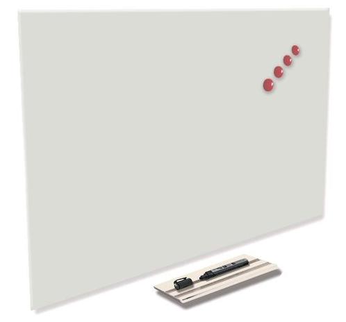 Premium Glassboard verborgen ophang - 90x120 cm - Wit, Zakelijke goederen, Kantoor en Winkelinrichting | Kantoormeubilair en Inrichting