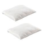 2dekans | TEMPUR - Set Van 2x ONE Hug Pillow - Ergonomische, Ophalen of Verzenden, Zo goed als nieuw, Wit