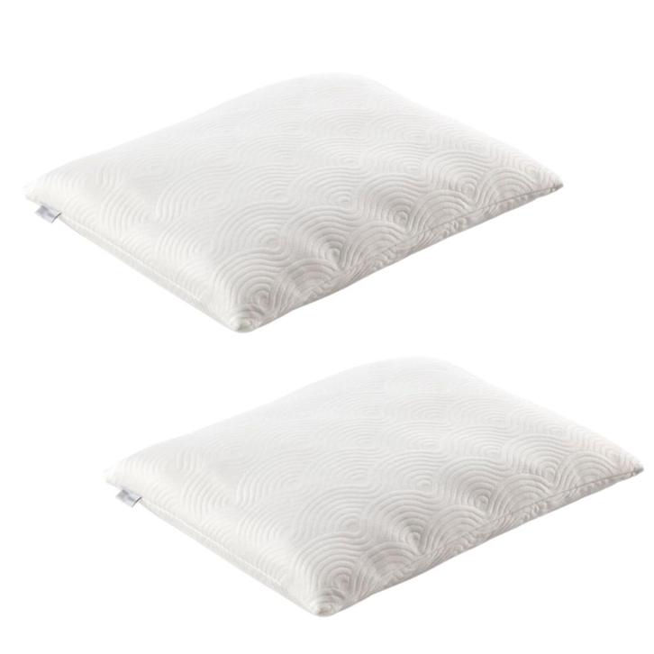 2dekans | TEMPUR - Set Van 2x ONE Hug Pillow - Ergonomische, Huis en Inrichting, Slaapkamer | Beddengoed, Wit, Zo goed als nieuw