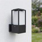 LED Vierkante wandlamp voor buiten | Melkglas | E27, Ophalen of Verzenden, Nieuw, Modern