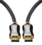 HDMI 2.0 kabel 4K 3D Ultra HD 3m 3 meter 60hz gold plated, Verzenden, Nieuw