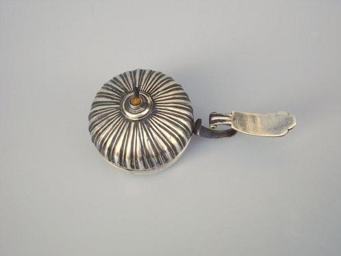 Taperstick (kleine blaker met een dunne pijp) - Zilver, Antiek en Kunst, Antiek | Goud en Zilver