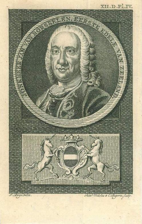 Portrait of Jan van Borssele van der Hooge, Antiek en Kunst, Kunst | Etsen en Gravures