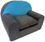 Kinderfauteuil - peuterstoel - 60x40x45 cm - grijs blauw, Kinderen en Baby's, Ophalen of Verzenden, Nieuw