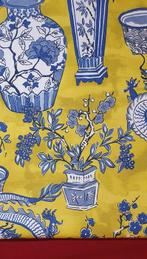 300x280 cm! Exclusieve stof Art Deco met draken en Bonsai -