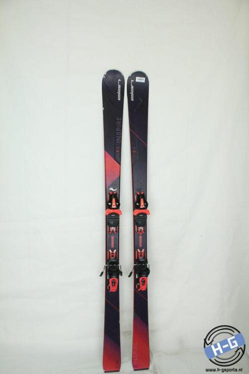 Refurbished - Ski - Elan inspire - 166, Sport en Fitness, Skiën en Langlaufen, Skiën, 160 tot 180 cm, Gebruikt, Overige merken