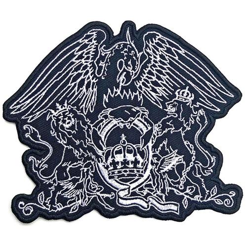 Queen - Crest - patch officiële merchandise, Verzamelen, Muziek, Artiesten en Beroemdheden, Kleding, Nieuw, Ophalen of Verzenden