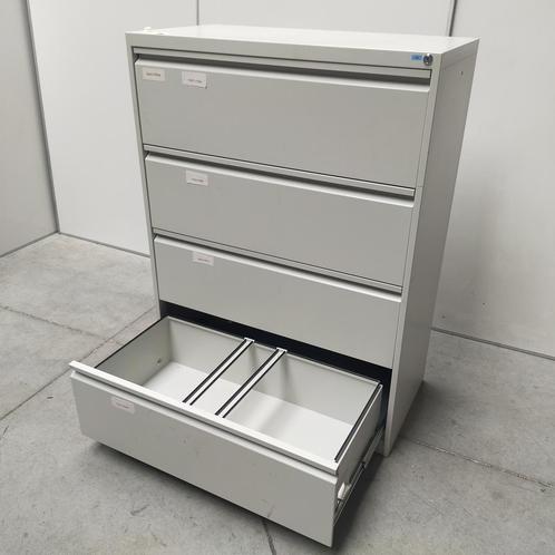Voortman grote extra brede metalen dossierkast - 135x100x50, Huis en Inrichting, Kasten | Ladekasten, Ophalen of Verzenden