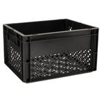 Fast Rider Kunststof Fietskrat Medium 25 liter Zwart, Fietsen en Brommers, Fietsaccessoires | Fietsmanden, Verzenden, Nieuw