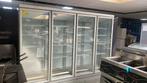 Combisteel zeer nette 4 deurs koelkast - 251x70x201 lxbxh, Ophalen of Verzenden, Gebruikt