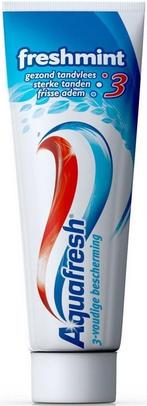 AQUAFRESH FRESHMINT 3-VOUDIGE BESCHERMING TANDPASTA TUBE 7.., Verzenden, Nieuw