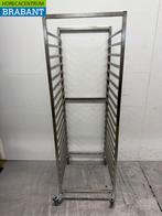 RVS Gastro M Gelaste Regaalwagen 18 x 2/1 GN Horeca, Ophalen of Verzenden, Nieuw zonder verpakking