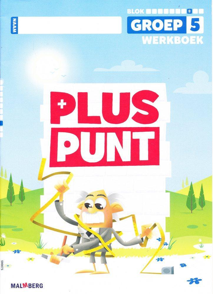 Pluspunt versie 4 werkboek blok 8 groep 5 (per stuk), Boeken, Schoolboeken, Nieuw, Verzenden