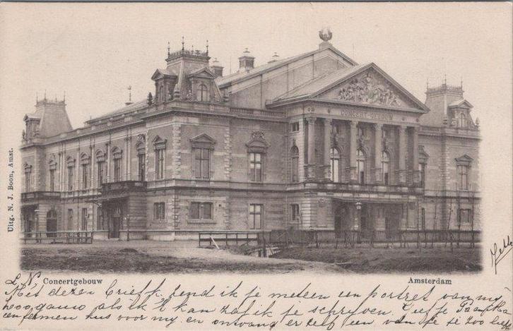 AMSTERDAM - Concertgebouw, Verzamelen, Ansichtkaarten | Nederland, Verzenden