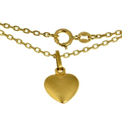 Ketting met hanger - 18 karaat Geel goud, Sieraden, Tassen en Uiterlijk, Antieke sieraden