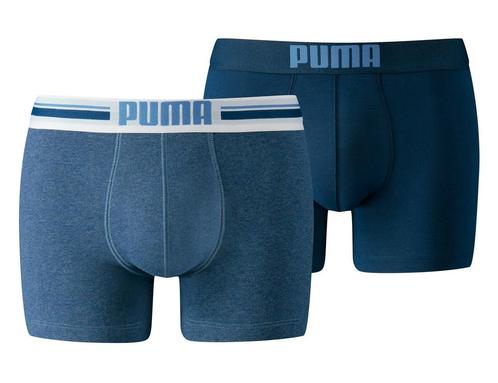 Puma - Placed Logo Boxer - Blauwe Boxershorts - XL, Kleding | Heren, Ondergoed