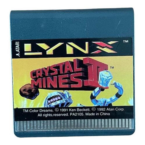 Crystal Mines II (Losse Cassette) (Atari Lynx) (TWEEDEHANDS), Spelcomputers en Games, Spelcomputers | Atari, Verzenden