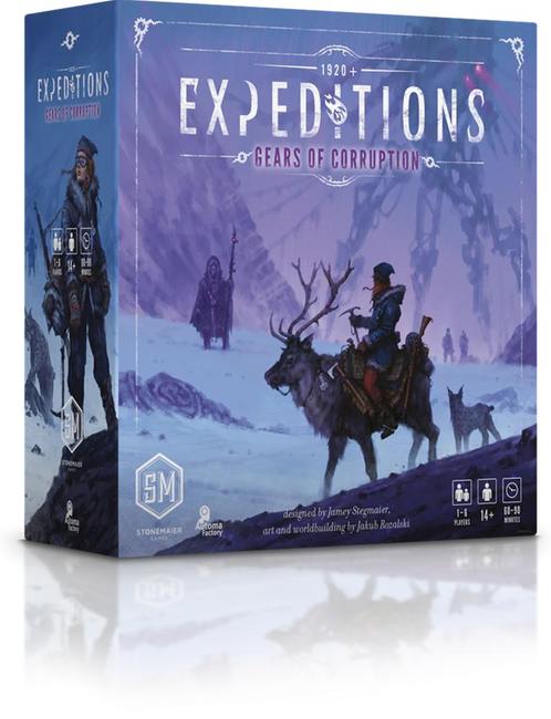 Expeditions - Gears of Corruption | Stonemaier Games -, Hobby en Vrije tijd, Gezelschapsspellen | Bordspellen, Nieuw, Verzenden