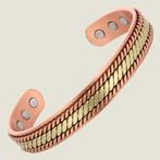 Koperen gezondheids-klemarmband met 6 magneten – 19 cm, Ophalen of Verzenden, Nieuw