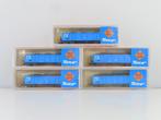 Roco N - 25166 - Modeltrein (5) - 5x 4-assige Hoge Open, Hobby en Vrije tijd, Nieuw