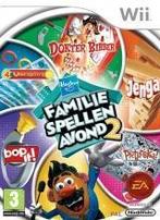 Wii Game: Hasbro Familie Spellen Avond 2/*/, Ophalen of Verzenden, 1 speler, Zo goed als nieuw