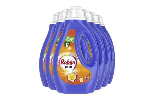 6 flessen Robijn-wasmiddel voor gekleurde was (1 L), Huis en Inrichting, Schoonmaakartikelen