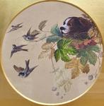 French School (c.1800) - Le chien et les oiseaux, Antiek en Kunst