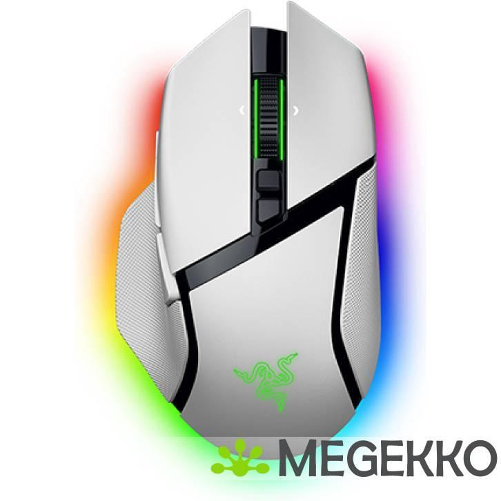 Razer Basilisk V3 Pro 35K Wit Draadloze Gaming Muis, Computers en Software, Muizen, Nieuw, Verzenden