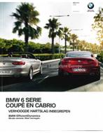 2012 BMW 6 SERIE COUPE | CABRIOLET BROCHURE NEDERLANDS, Nieuw, BMW, Author