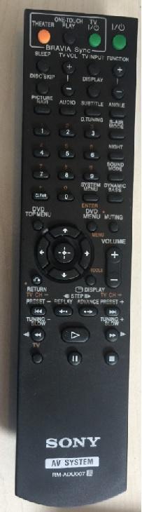 Afstandsbediening Sony rm-adu007, Audio, Tv en Foto, Afstandsbedieningen, Origineel, Nieuw, Ophalen of Verzenden