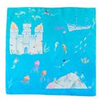 Sarahs Silks- Speelmat - Onder de zee - 53 x 53 cm, Nieuw