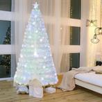 Kerstboom met verlichting - Kunstkerstboom - 210 cm - Met st, Verzenden, Zo goed als nieuw