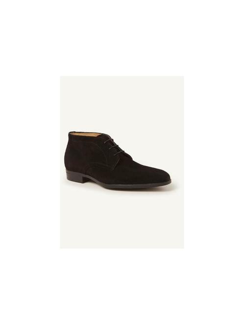 -25% Giorgio  Giorgio 38205 halfhoge suede zwarte veterschoe, Kleding | Heren, Schoenen, Zwart, Nieuw, Verzenden