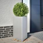 vidaXL Plantenbakken 2 st driehoek 50x43x75 cm, Tuin en Terras, Verzenden, Nieuw, Metaal