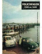 VOLKSWAGEN 1500 EN 1600, TECHNISCHE GEGEVENS EN PRAKTISCHE, Nieuw, Volkswagen, Author